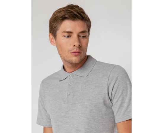 Рубашка поло мужская Virma light, серый меланж, размер M, Цвет: серый меланж, Размер: S, изображение 8