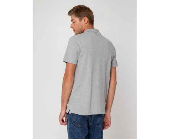 Рубашка поло мужская Virma light, серый меланж, размер M, Цвет: серый меланж, Размер: S, изображение 7