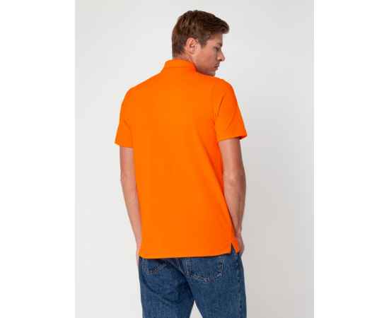 Рубашка поло мужская Virma light, оранжевая, размер S, Цвет: оранжевый, Размер: S, изображение 7