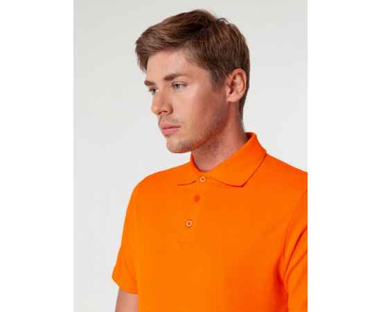 Рубашка поло мужская Virma light, оранжевая, размер S, Цвет: оранжевый, Размер: S, изображение 8