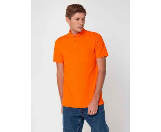 Рубашка поло мужская Virma light, оранжевая, размер S, Цвет: оранжевый, Размер: S, изображение 6