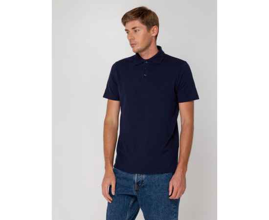 Рубашка поло мужская Virma Light, темно-синяя (navy), размер 4XL, Цвет: синий, темно-синий, Размер: 4XL, изображение 6