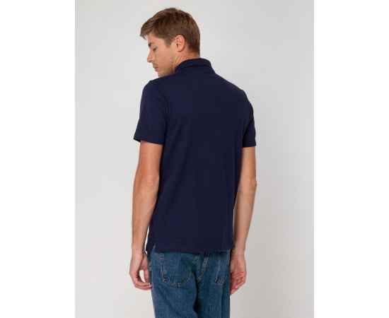 Рубашка поло мужская Virma Light, темно-синяя (navy), размер 4XL, Цвет: синий, темно-синий, Размер: 4XL, изображение 7