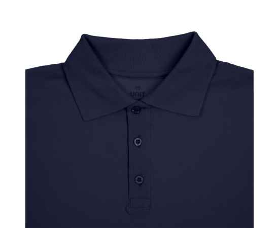 Рубашка поло мужская Virma Light, темно-синяя (navy), размер 4XL, Цвет: синий, темно-синий, Размер: 4XL, изображение 3