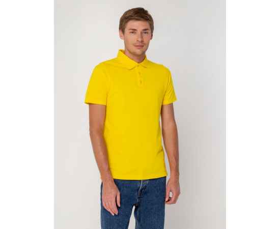 Рубашка поло мужская Virma light, желтая, размер XXL, Цвет: желтый, Размер: XXL, изображение 6