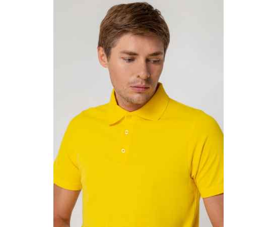 Рубашка поло мужская Virma light, желтая, размер XXL, Цвет: желтый, Размер: S, изображение 8