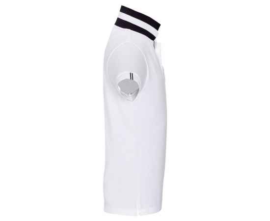 Рубашка поло мужская Patriot 200, белая с черным G_005769063XL, Цвет: черный, Размер: 3XL, изображение 3