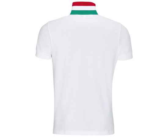 Рубашка поло мужская Patriot 200, белая с красным G_00576987S, Цвет: красный, Размер: S, изображение 2