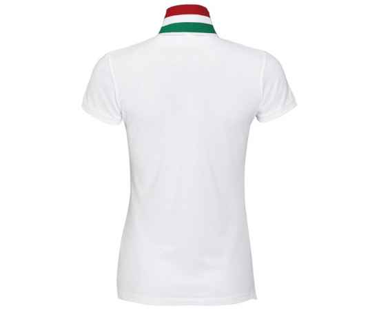 Рубашка поло Patriot Women, белая с красным G_01407987M, Цвет: белый, красный, Размер: M, изображение 2