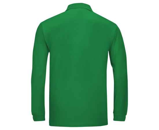 Рубашка поло мужская с длинным рукавом Winter II 210 ярко-зеленая G_11353272XL, Цвет: зеленый, Размер: XL, изображение 2