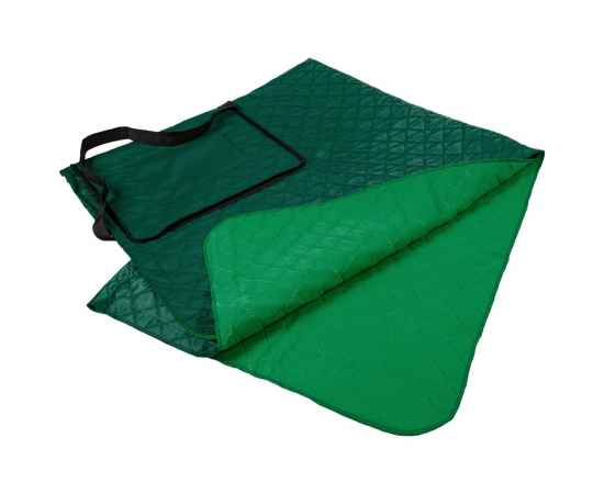 Плед для пикника Soft & Dry, зеленый, Цвет: зеленый, Размер: в разложенном виде: 115х140 см, изображение 2