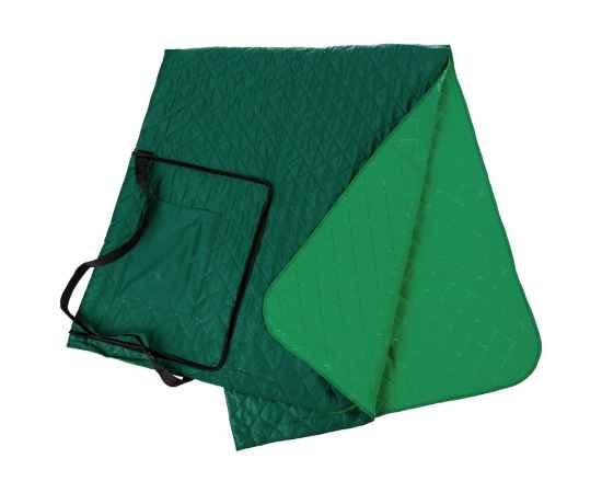 Плед для пикника Soft & Dry, зеленый, Цвет: зеленый, Размер: в разложенном виде: 115х140 см, изображение 3