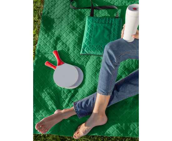 Плед для пикника Soft & Dry, зеленый, Цвет: зеленый, Размер: в разложенном виде: 115х140 см, изображение 8