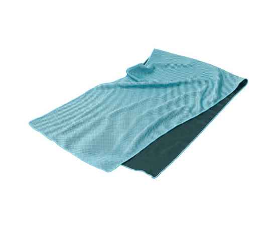Охлаждающее полотенце Weddell, голубое, Цвет: голубой, Размер: полотенце 80х30 с, изображение 3