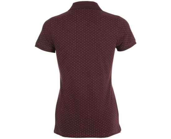 Рубашка поло женская Brandy Women, бордовая с белым G_01707502S, Цвет: бордо, Размер: S, изображение 2