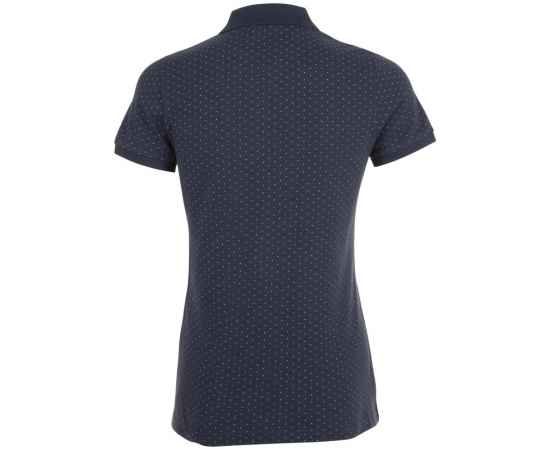 Рубашка поло женская Brandy Women, темно-синяя с белым G_01707912XXL, Цвет: темно-синий, Размер: XXL, изображение 2