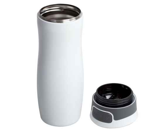 Термостакан Tansley, герметичный, вакуумный, белый, Цвет: белый, Объем: 400, Размер: высота 22 см, изображение 3