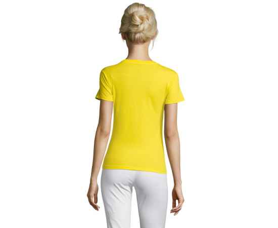 Футболка женская Regent Women лимонно-желтая, размер XXL, Цвет: лимонный, Размер: XXL, изображение 6