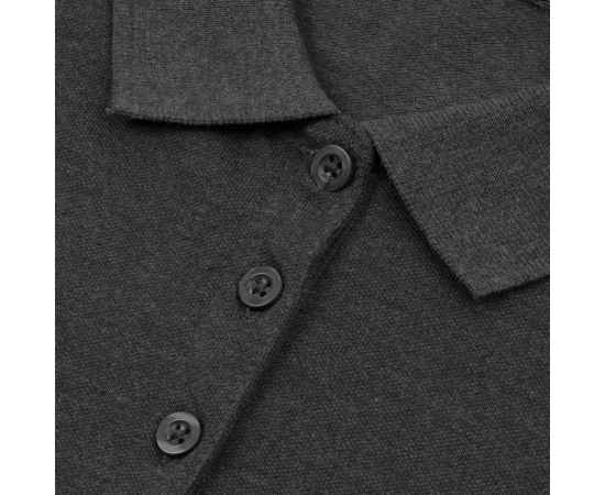 Рубашка поло мужская Phoenix Men, темно-серый меланж G_01708348M, Цвет: серый меланж, Размер: M, изображение 3