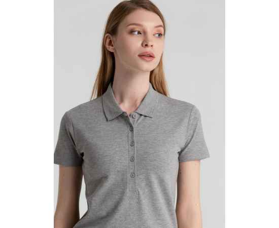 Рубашка поло женская Phoenix Women, серый меланж G_01709360S, Цвет: серый, серый меланж, Размер: S, изображение 5