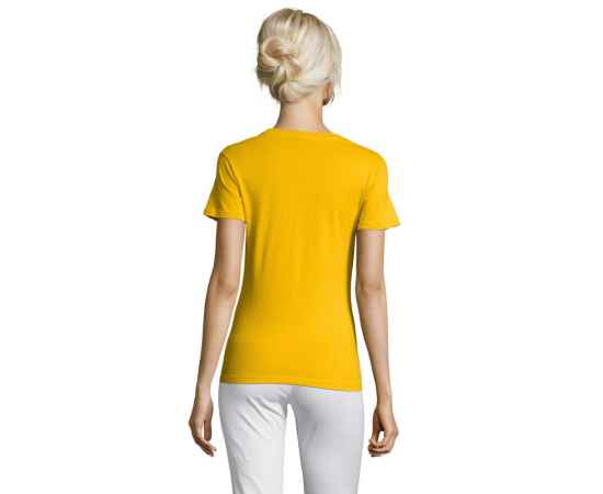 Футболка женская Regent Women желтая, размер XXL, Цвет: желтый, Размер: XXL, изображение 6