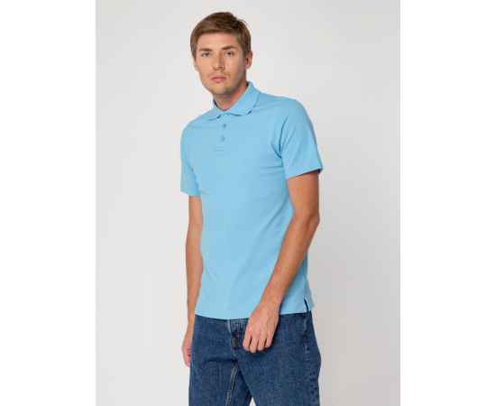 Рубашка поло мужская Virma light, голубая, размер M, Цвет: голубой, Размер: S, изображение 6