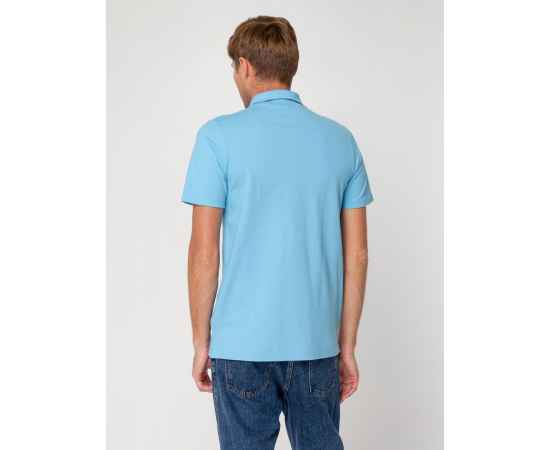 Рубашка поло мужская Virma light, голубая, размер M, Цвет: голубой, Размер: S, изображение 7