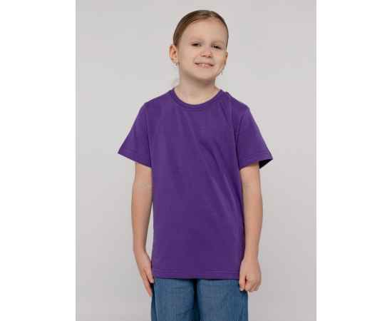 Футболка детская T-Bolka Kids, фиолетовая, 6 лет, Цвет: фиолетовый, Размер: 6 лет (106-116 см), изображение 5