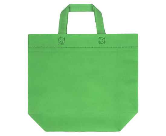 Сумка для покупок Span 3D, зеленая, Цвет: зеленый, Размер: 33х24, изображение 2