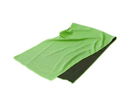 Охлаждающее полотенце Weddell, зеленое, Цвет: зеленый, Размер: полотенце 80х30 с, изображение 3