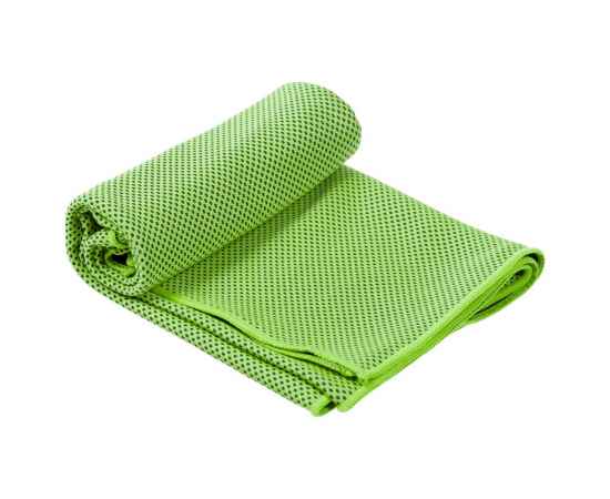 Охлаждающее полотенце Weddell, зеленое, Цвет: зеленый, Размер: полотенце 80х30 с, изображение 4