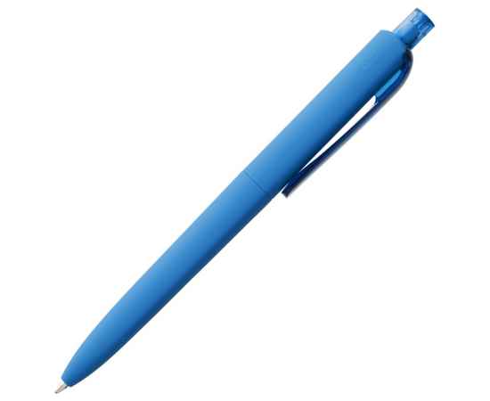 Ручка шариковая Prodir DS8 PRR-T Soft Touch, голубая, Цвет: голубой, Размер: 14х1, изображение 3