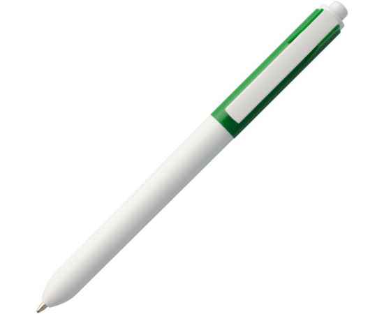 Ручка шариковая Hint Special, белая с зеленым, Цвет: зеленый, Размер: 14х1 см, изображение 3
