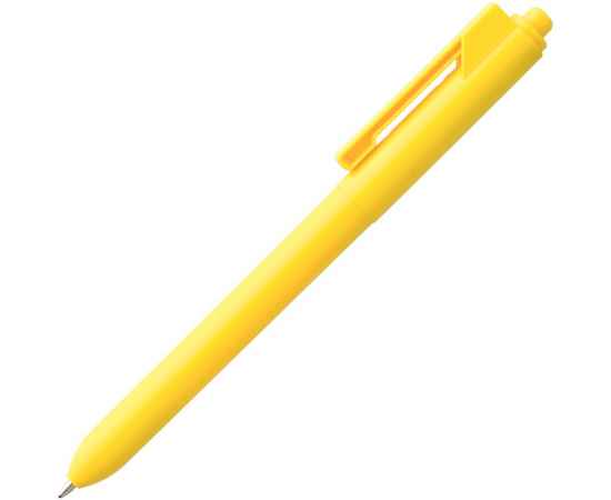 Ручка шариковая Hint, желтая, Цвет: желтый, Размер: 14х1 см, изображение 2