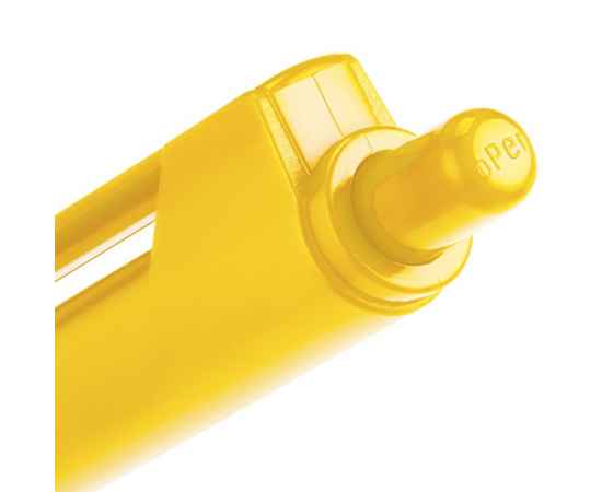Ручка шариковая Hint, желтая, Цвет: желтый, Размер: 14х1 см, изображение 4