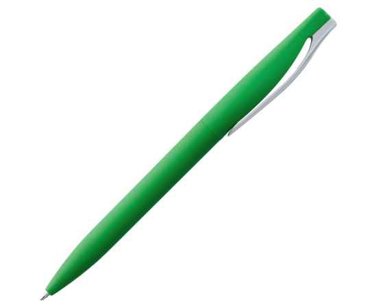 Ручка шариковая Pin Soft Touch, зеленая, Цвет: зеленый, Размер: 14, изображение 3