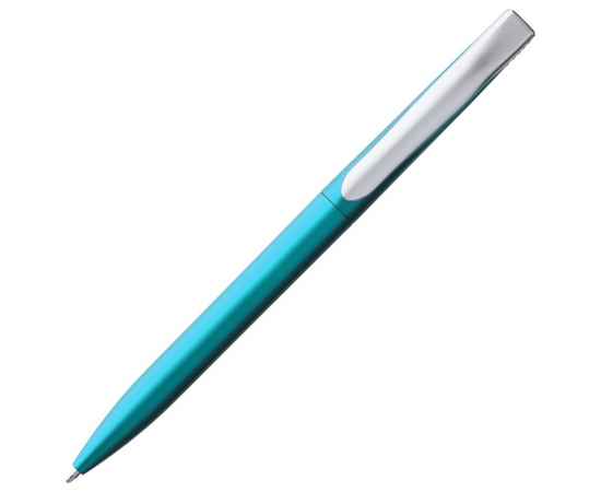 Ручка шариковая Pin Silver, голубой металлик, Цвет: голубой, Размер: 14, изображение 3