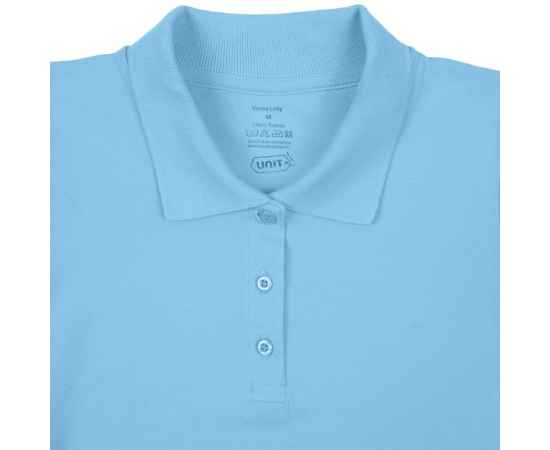 Рубашка поло женская Virma Lady, голубая G_2497.141, Цвет: голубой, Размер: S, изображение 3