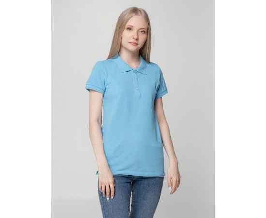 Рубашка поло женская Virma Lady, голубая G_2497.141, Цвет: голубой, Размер: S, изображение 5