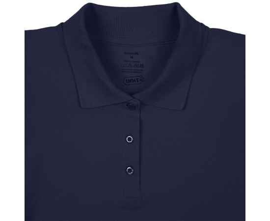 Рубашка поло женская Virma lady, темно-синяя, размер XXL, Цвет: синий, темно-синий, Размер: XXL, изображение 3