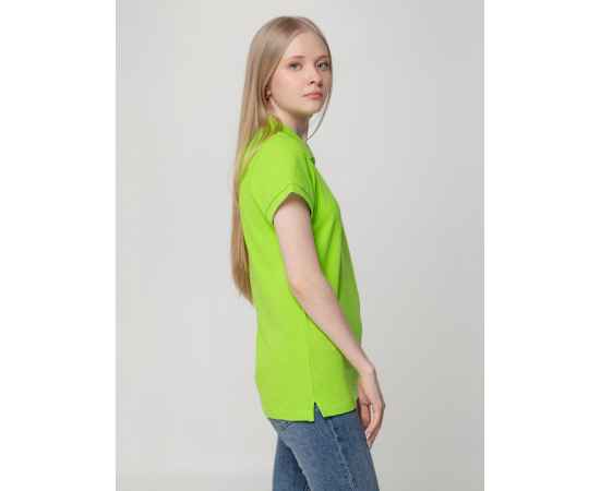 Рубашка поло женская Virma lady, зеленое яблоко, размер XXL, Цвет: зеленый, зеленое яблоко, Размер: XXL, изображение 6