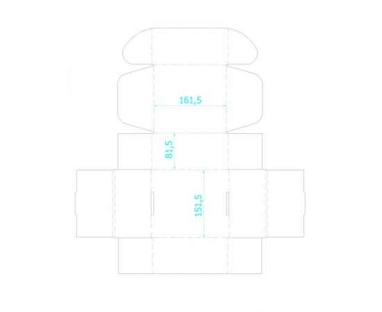Коробка Piccolo, крафт, Размер: 17,5х15,2х8,2 с, изображение 3
