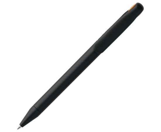Ручка шариковая Prodir DS1 TMM Dot, черная с оранжевым, Цвет: оранжевый, Размер: 14х1, изображение 4