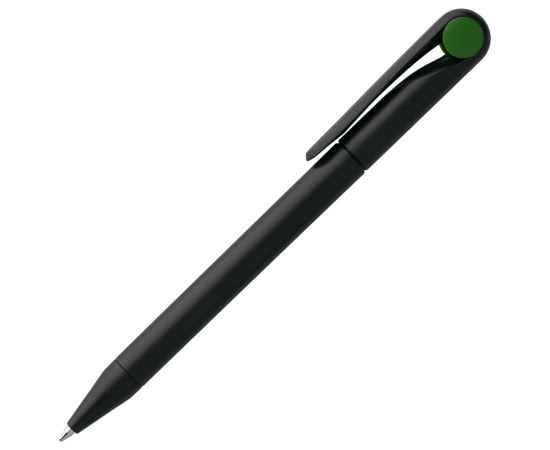 Ручка шариковая Prodir DS1 TMM Dot, черная с зеленым, Цвет: зеленый, Размер: 14х1, изображение 2