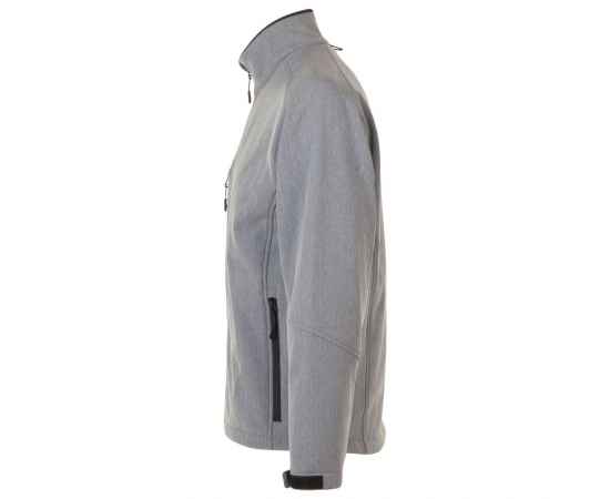 Куртка мужская на молнии Relax 340, серый меланж, размер S, Цвет: серый меланж, Размер: S, изображение 3