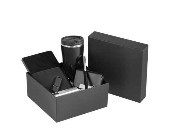 Коробка Satin, малая, черная, Цвет: черный, Размер: 18, изображение 3