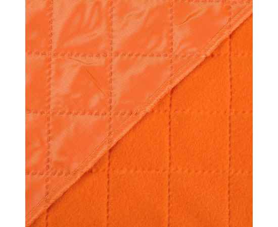 Плед для пикника Comfy, оранжевый, Цвет: оранжевый, Размер: плед: 115х140 с, изображение 4