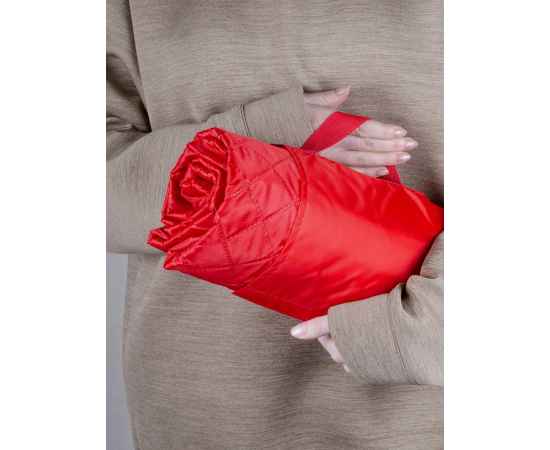 Плед для пикника Comfy, красный, Цвет: красный, Размер: плед: 115х140 с, изображение 6