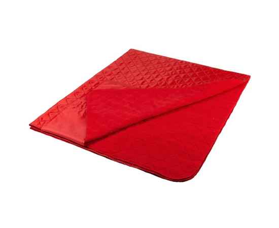 Плед для пикника Comfy, красный, Цвет: красный, Размер: плед: 115х140 с, изображение 3