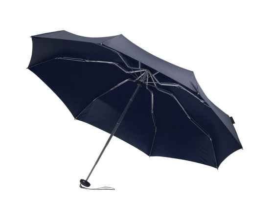 Зонт складной 811 X1, темно-синий, Цвет: темно-синий, Размер: длина 53 см, изображение 2